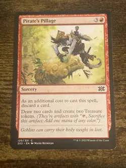 Pirate's Pillage 120/331 Double Masters 2022 MTG Magic The Gathering L10440* - Image 1