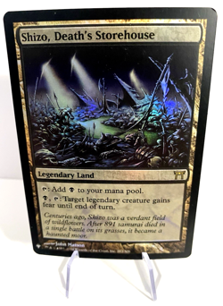 Shizo, Death's Storehouse Foil Mystery Booster MTG in Near Mint condition! - Image 1