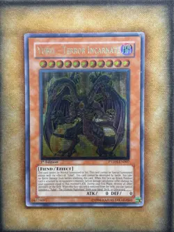 Yugioh Yubel - Terror Incarnate PTDN-EN007 Ultimate Rare 1st Ed LP - Image 1