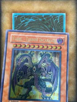 Yugioh Yubel - Terror Incarnate PTDN-EN007 Ultimate Rare 1st Ed LP - Image 2