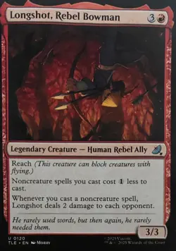 Wizards of the Coast MTG Longshot, Rebel Bowman TLE 0120 Regular English 2025 - Image 1