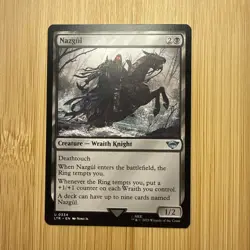 MTG Lord of the Rings - Nazgul - Uncommon 334 - NM - Image 1