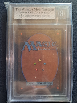 Plains V2 Magic The Gathering MTG Alpha BGS Beckett graded 8 NM-MINT - Image 2