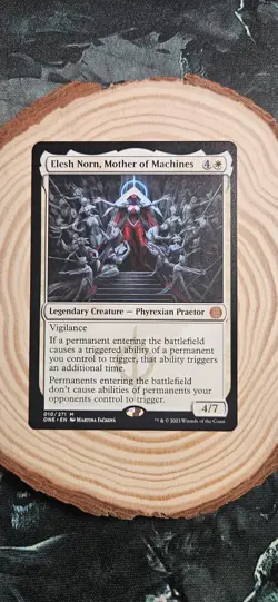 MTG Elesh Norn Mother of Machines ONE Mythic Rare NM Magic The Gathering - Image 1
