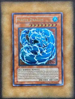 Yugioh Water Dragon EEN-EN015 Ultimate Rare 1st Ed MP - Image 1