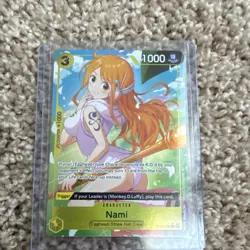 Bandai One Piece Card Game Nami ST29-008 Foil Special Rare Egghead Eng - Image 1