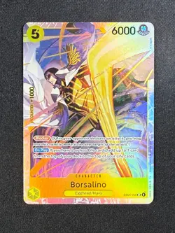 Borsalino SR EB04-58 - One Piece TCG: Adventure on Kami's Island (OP15-EB04) - Image 1