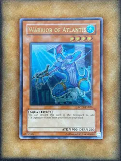 Yugioh Warrior of Atlantis FOTB-EN016 Ultimate Rare LP - Image 1