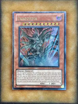 Yugioh Tragoedia TU04-EN000 Ultimate Rare MP - Image 1