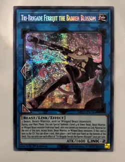 YuGiOh! Tri-Brigade Ferrijt the Barren Blossom - PSR 1st Edition - MP21-EN196 - Image 1