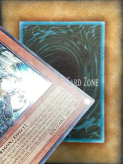 Yugioh Strong Wind Dragon RGBT-EN003 Ultimate Rare 1st Ed LP - Image 2