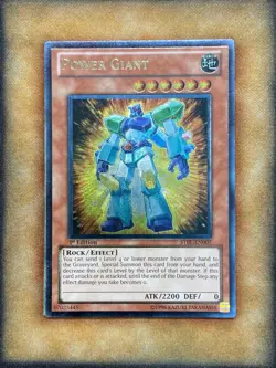 Yugioh Power Giant STBL-EN007 Ultimate Rare 1st Ed NM - Image 1