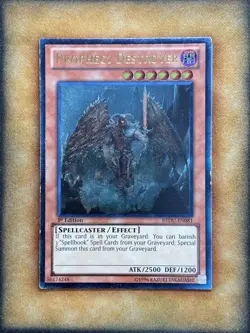 Yugioh Prophecy Destroyer REDU-EN081 Ultimate Rare 1st Ed LP - Image 1