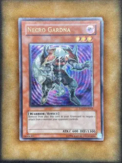 Yugioh Necro Gardna TAEV-EN012 Ultimate Rare NM - Image 1