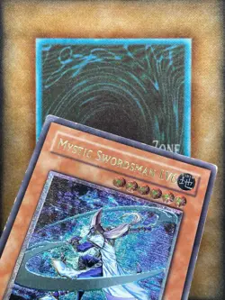 Yugioh Mystic Swordsman LV6 RDS-EN008 Ultimate Rare 1st Ed LP - Image 2