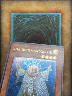 Yugioh Lyla, Lightsworn Sorceress LODT-EN019 Ultimate Rare 1st Ed MP - Image 2
