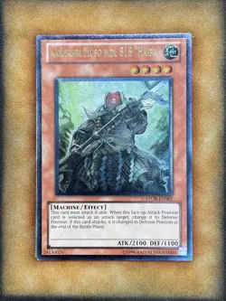 Yugioh Karakuri Muso mdl 818 "Haipa" STOR-EN083 Ultimate Rare LP - Image 1