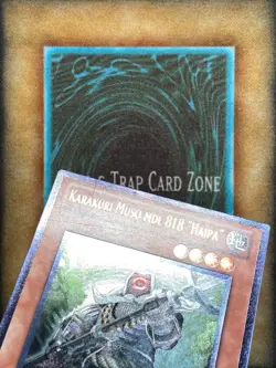 Yugioh Karakuri Muso mdl 818 "Haipa" STOR-EN083 Ultimate Rare LP - Image 2