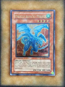 Yugioh Koa'ki Meiru Drago RGBT-EN024 RGBT-IT024 Ultimate Rare 1st Ed ITALIAN LP - Image 1