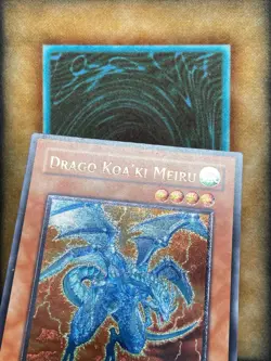Yugioh Koa'ki Meiru Drago RGBT-EN024 RGBT-IT024 Ultimate Rare 1st Ed ITALIAN LP - Image 4