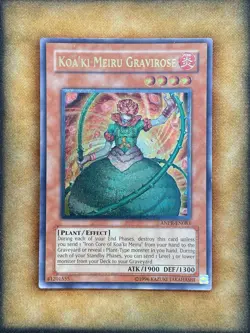 Yugioh Koa'ki Meiru Gravirose ANPR-EN083 Ultimate Rare NM - Image 1