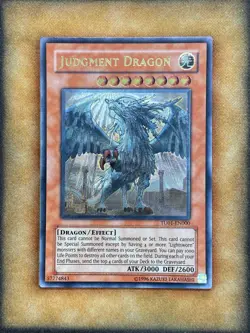 Yugioh Judgment Dragon TU01-EN000 Ultimate Rare VLP - Image 1