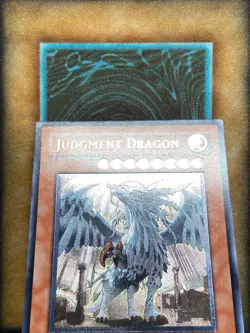 Yugioh Judgment Dragon TU01-EN000 Ultimate Rare NM - Image 2