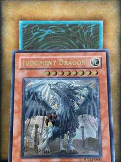 Yugioh Judgment Dragon TU01-EN000 Ultimate Rare NM - Image 4