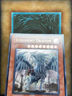 Yugioh Judgment Dragon TU01-EN000 Ultimate Rare NM - Image 5