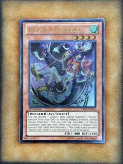 Yugioh Harpie Channeler LTGY-EN035 Ultimate Rare 1st Ed NM - Image 1