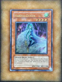 Yugioh Harpie Queen FOTB-EN020 Ultimate Rare MP - Image 1