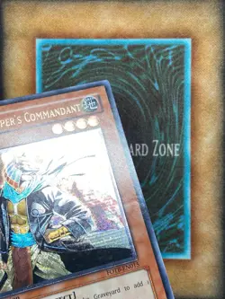 Yugioh Gravekeeper's Commandant FOTB-EN015 Ultimate Rare 1st Ed LP - Image 3