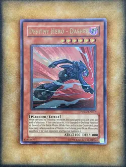 Yugioh Destiny Hero - Dasher POTD-EN017 Ultimate Rare NM - Image 1
