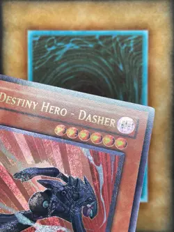 Yugioh Destiny Hero - Dasher POTD-EN017 Ultimate Rare NM - Image 2