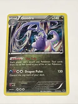 Pokemon TCG Goodra XY 77/119 - HOLO Rare Card Phantom Forces - Image 1