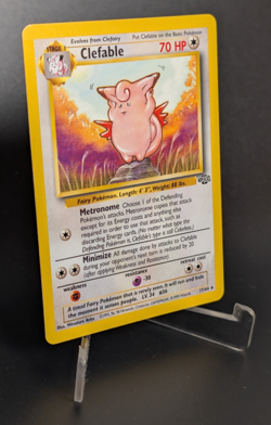Clefable - Jungle Non-Holo Rare 17/64 - Pokemon TCG (Vintage WoTC) - LP - Image 2