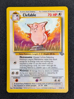 Clefable - Jungle Non-Holo Rare 17/64 - Pokemon TCG (Vintage WoTC) - LP - Image 4