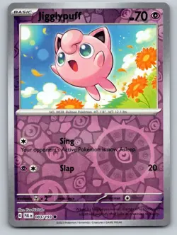 Jigglypuff 083/193 Common Paldea Evolved Pokemon Reverse Holo Near Mint - Image 1
