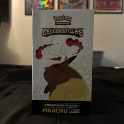Pokemon TCG Celebrations Sealed Pikachu VMAX Premium Figure Collection Box - Image 2