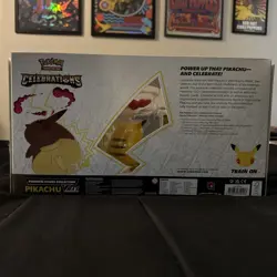 Pokemon TCG Celebrations Sealed Pikachu VMAX Premium Figure Collection Box - Image 3