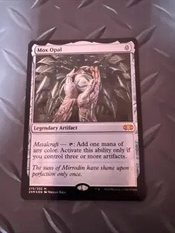 Mox Opal Magic The Gathering ~~ Foil Near Mint~~ Card #275/332 Double Masters. - Image 1