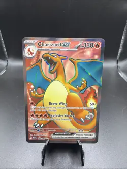 Pokemon TCG Charizard EX Scarlet & Violet #183/165 - Image 1