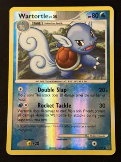Pokemon TCG Platinum Wartortle 65/127 Reverse Holo - Image 1