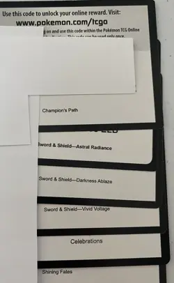 Pokemon TCG Code Cards 10 Count Randomized 2015-2025 - Image 4