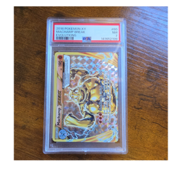 Pokemon TCG 2016 Evolutions Machamp BREAK 60/108 Holo Ultra Rare PSA 7 - Image 1