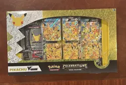 Pokemon Celebrations Pikachu V-union Special Collection Box. Sealed 25th 820650809156 - Image 1