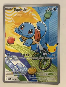 Pokemon First Partner Illustration SQUIRTLE - Image 1