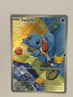 Pokemon First Partner Illustration SQUIRTLE - Image 1