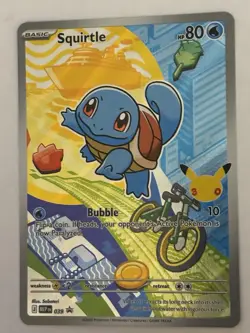 Pokemon First Partner Illustration SQUIRTLE - Image 1