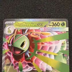 Mega Meganium ex 010/217 Double Rare Ascended Heroes Pokemon Near Mint #LA2 - Image 2